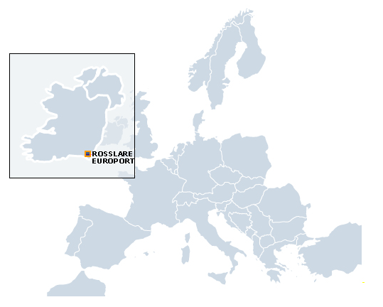 rosslare map